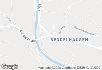 Karte mit Standort von Bäckerei Hüster