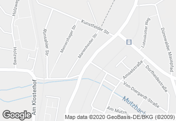 Karte mit Standort von Bäckerei Gebrüder Förster GmbH Köln Dünnwald Bäckerei + Cafe