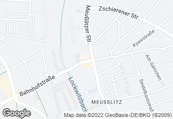 Karte mit Standort von Bäckerei Krause - Putjatinstrasse 20 / DD - Kleinzschachwitz