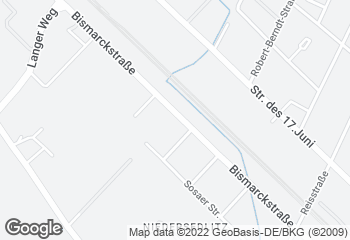 Karte mit Standort von Bäckerei-Konditorei René Krause