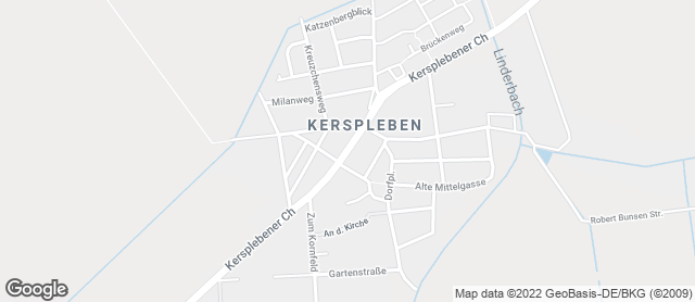 Karte mit Standort von Bäcker Süpke Kerspleben