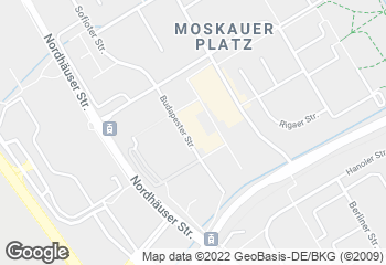 Karte mit Standort von Bäckerei Bergmann & Sohn GmbH Brot-, Weiß und Feinbäckerei GmbH