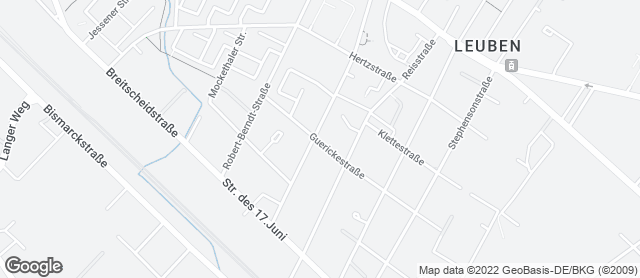 Karte mit Standort von Bäckerei-Konditorei René Krause