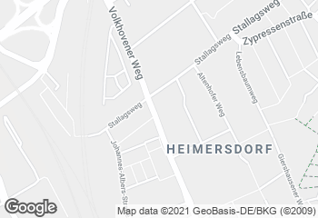 Karte mit Standort von Bäckerei Kraus GmbH - Fil. Heimersdorf
