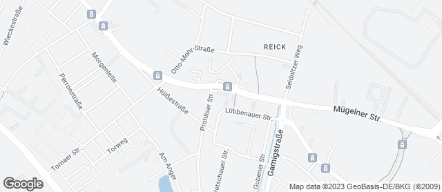 Karte mit Standort von Ottendorfer Mühlenbäcker Netto Lübbenauer Straße