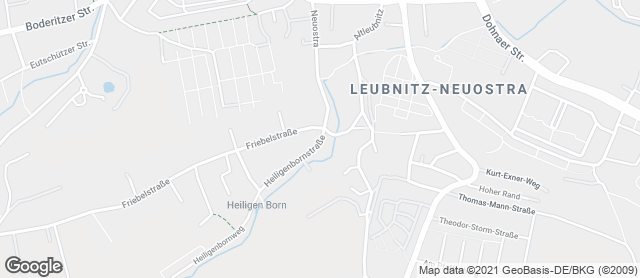 Karte mit Standort von Bäckerei und Konditorei Hauer