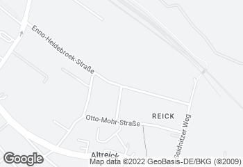 Karte mit Standort von Bäckerei Siemank