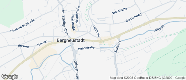 Karte mit Standort von Bäckerei Ralf Gießelmann