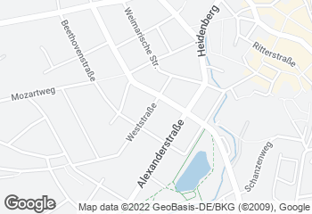 Karte mit Standort von Bäckerei Beck