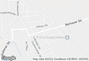Karte mit Standort von Bäckerei & Konditorei Baum