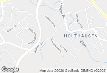 Karte mit Standort von Bäckerei Glanz