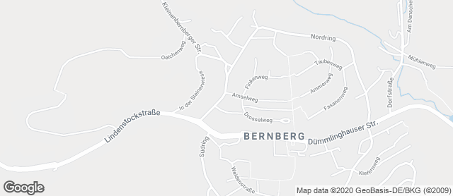 Karte mit Standort von Bäckerei Bodden GmbH