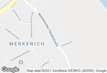 Karte mit Standort von Bäckerei Richard & Andreas Grüttner