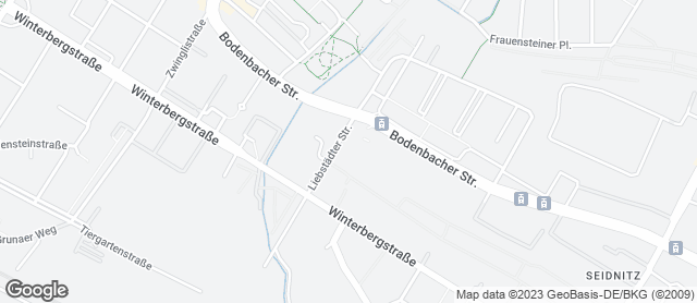 Karte mit Standort von Mühle und Bäckerei Bärenhecke Filiale im Netto-Markt Dresden-Seidnitz