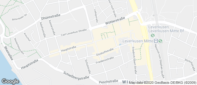 Karte mit Standort von Bäckerei Busch GmbH