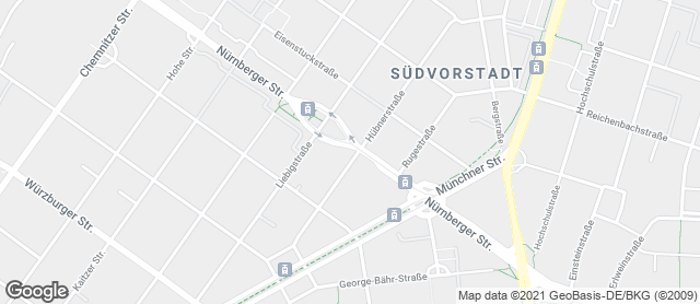 Karte mit Standort von Bäckerei und Café Uhlig
