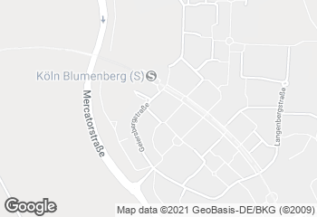 Karte mit Standort von Bäckerei Kraus GmbH - Fil. Blumenberg