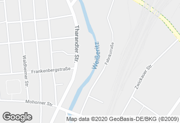 Karte mit Standort von Mühle und Bäckerei Bärenhecke Filiale im Netto-Markt Dresden-Löbtau