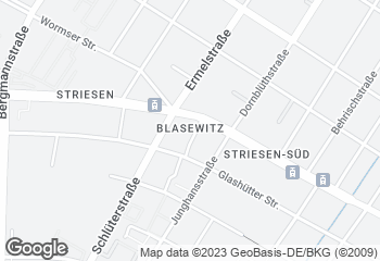 Karte mit Standort von Eisold KG Bäckerei-Konditorei-Café