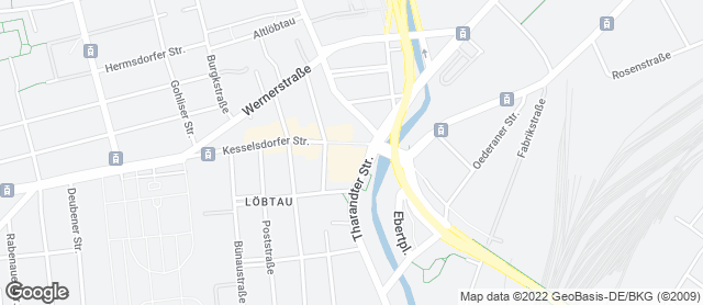 Karte mit Standort von Bäckerei & Konditorei Schwerdtner GmbH