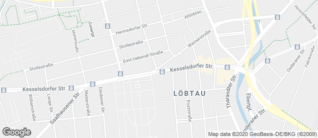 Karte mit Standort von Bäckerei & Konditorei Schwerdtner GmbH