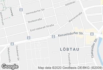 Karte mit Standort von Bäckerei & Konditorei Schwerdtner GmbH