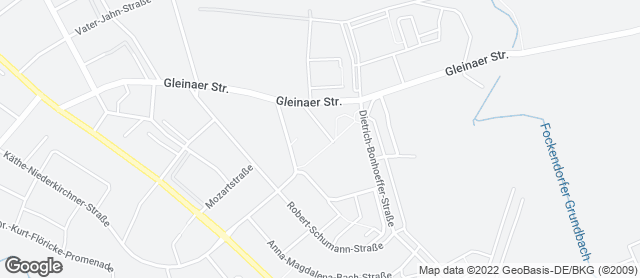 Karte mit Standort von Bäckerei u. Konditorei Heitzmann