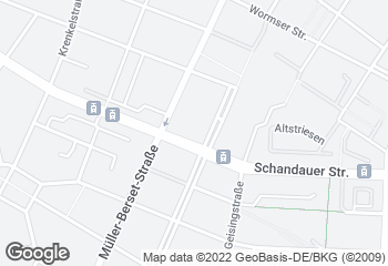Karte mit Standort von Unser Bäcker Bäckerei und Konditorei GmbH   Kaufland