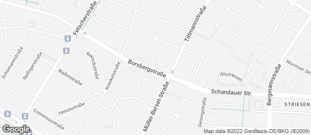Karte mit Standort von Bäckerei Möbius GmbH & Co. KG