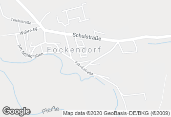 Karte mit Standort von Bäckerei Schulze