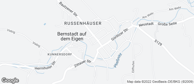 Karte mit Standort von Bäckerei Geißler GmbH & Co.KG