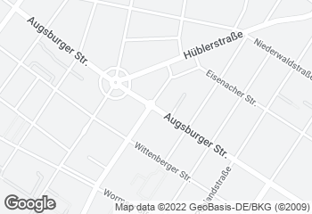 Karte mit Standort von Bäckerei Krause - Bergmannstrasse / DD-Striesen