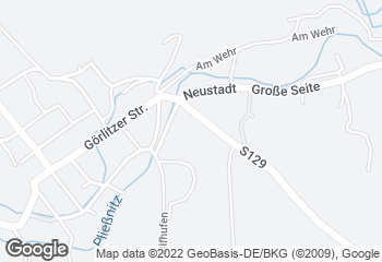 Karte mit Standort von Bäckerei & Konditorei Schwerdtner GmbH