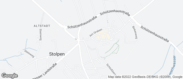 Karte mit Standort von Bäckerei Mario Wünsche