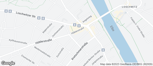 Karte mit Standort von Bäckerei Dreißig GmbH & Co. KG Cafe DD Schillergalerie