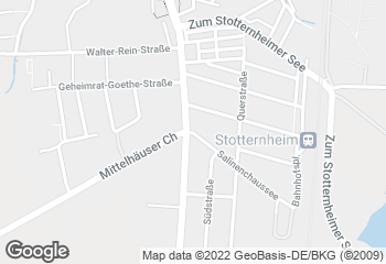 Karte mit Standort von Bäcker Süpke Stotternheim