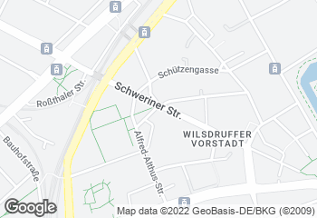 Karte mit Standort von Bäckerei & Konditorei Schwerdtner GmbH