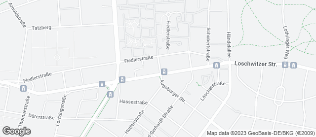 Karte mit Standort von Ottendorfer Mühlenbäcker Cafe Blasewitzer Straße