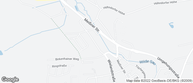 Karte mit Standort von Unser Bäcker Bäckerei und Konditorei GmbH  Netto