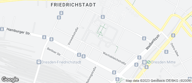 Karte mit Standort von Ottendorfer Mühlenbäcker Café am Neptunbrunnen