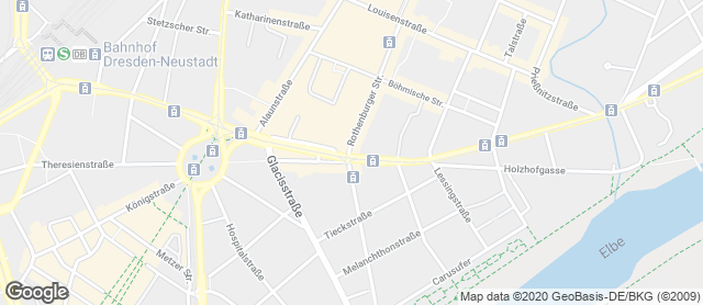Karte mit Standort von Bäckerei & Konditorei Schwerdtner GmbH