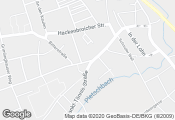 Karte mit Standort von Bäckerei Udo Schüler