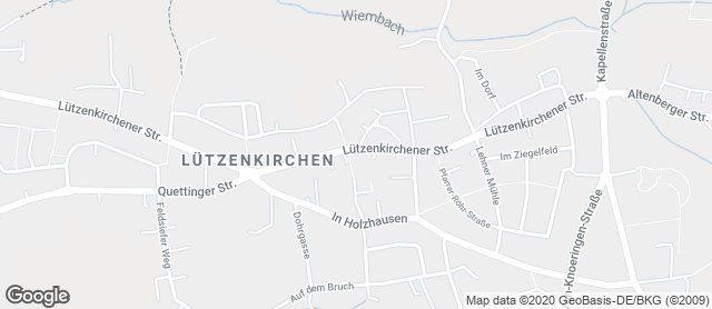 Karte mit Standort von Bäckerei Willeke