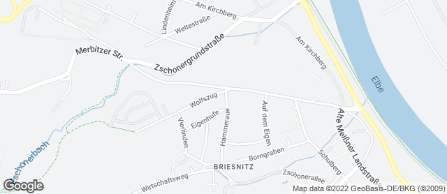 Karte mit Standort von Feinbäckerei Jens Andrä