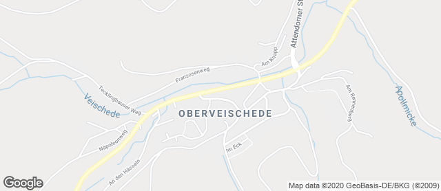 Karte mit Standort von Bäckerei Sangermann