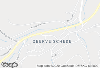 Karte mit Standort von Bäckerei Sangermann