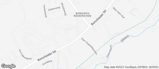 Karte mit Standort von Bäckerei Kretzer
