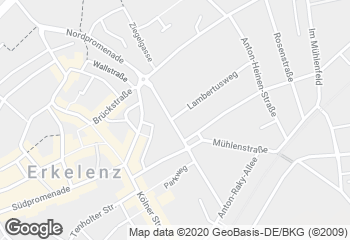 Karte mit Standort von Bäckerei Vos