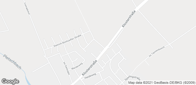 Karte mit Standort von Bäckerei Kraus GmbH - Fil. Delhoven