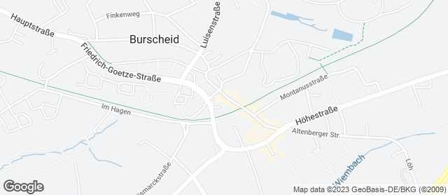 Karte mit Standort von Bäckerei Kretzer